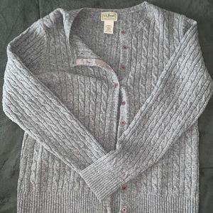 L.L. Bean Cardigan Sweater